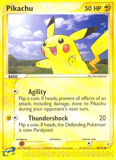 Pikachu - Team Magma vs Team Aqua 043/095 (Regular)