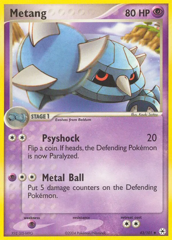 Metang - Hidden Legends 043/101 (Regular)