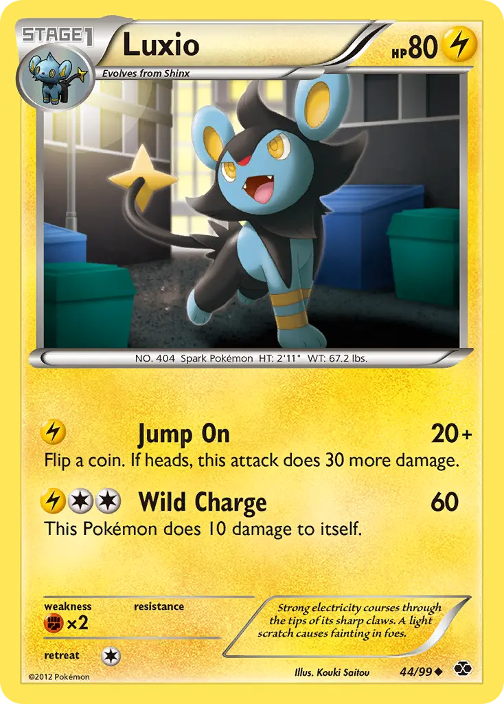 Luxio - Next Destinies 044/099 (Regular)