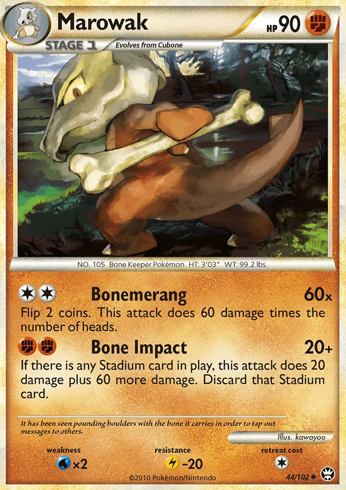 Marowak - Triumphant 044/102