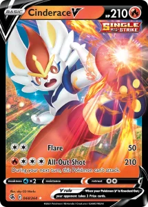 Cinderace V - Fusion Strike 044/264 (Holo)