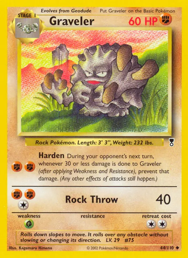 Graveler - Legendary Collection 044/110 (Reverse Holo)