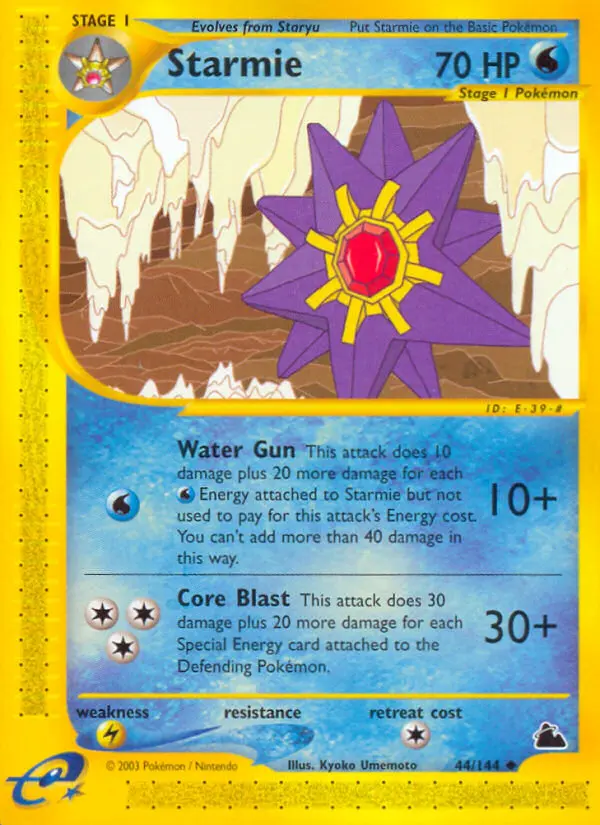 Starmie - Skyridge 044/144 (Regular)