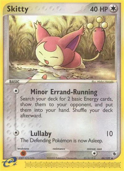 Skitty - Ruby & Sapphire 044/109 (Regular)