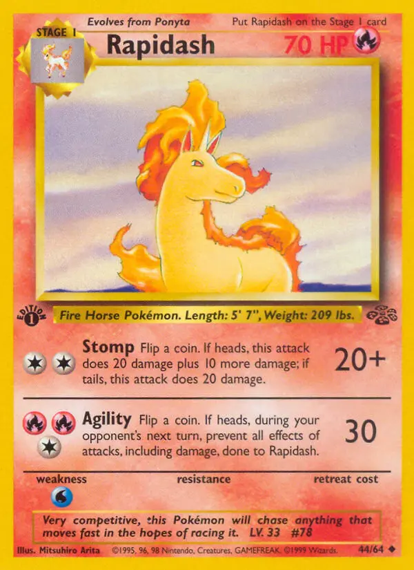 Rapidash - Jungle 044/064 (Regular)