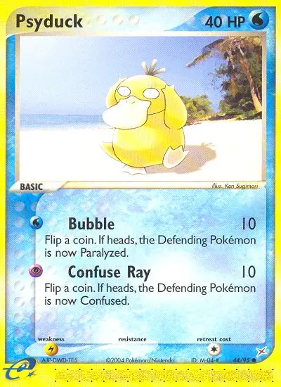 Psyduck - Team Magma vs Team Aqua 044/095 (Regular)