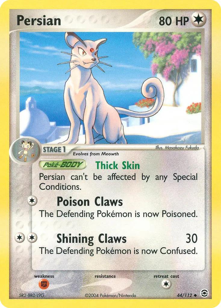 Persian - FireRed & LeafGreen 044/112 (Regular)