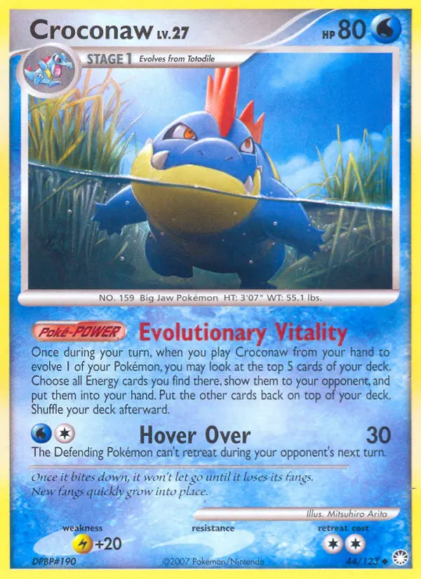 Croconaw - Mysterious Treasures 044/123 (Regular)