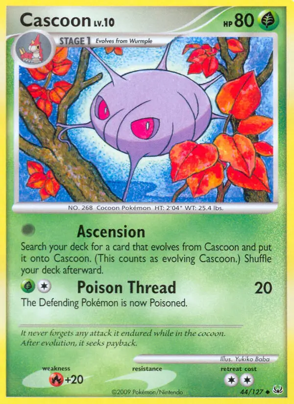 Cascoon - Platinum 044/127 (Reverse Holo)