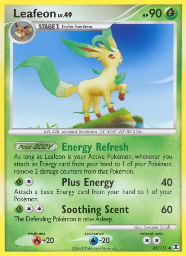 Leafeon - Rising Rivals 045/111 (Regular)