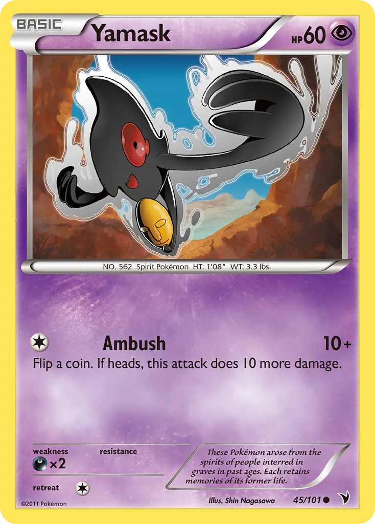 Yamask - Noble Victories 045/101 (Regular)