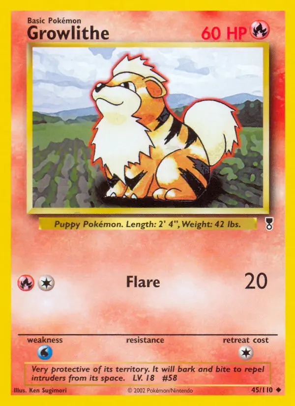 Growlithe - Legendary Collection 045/110 (Regular)