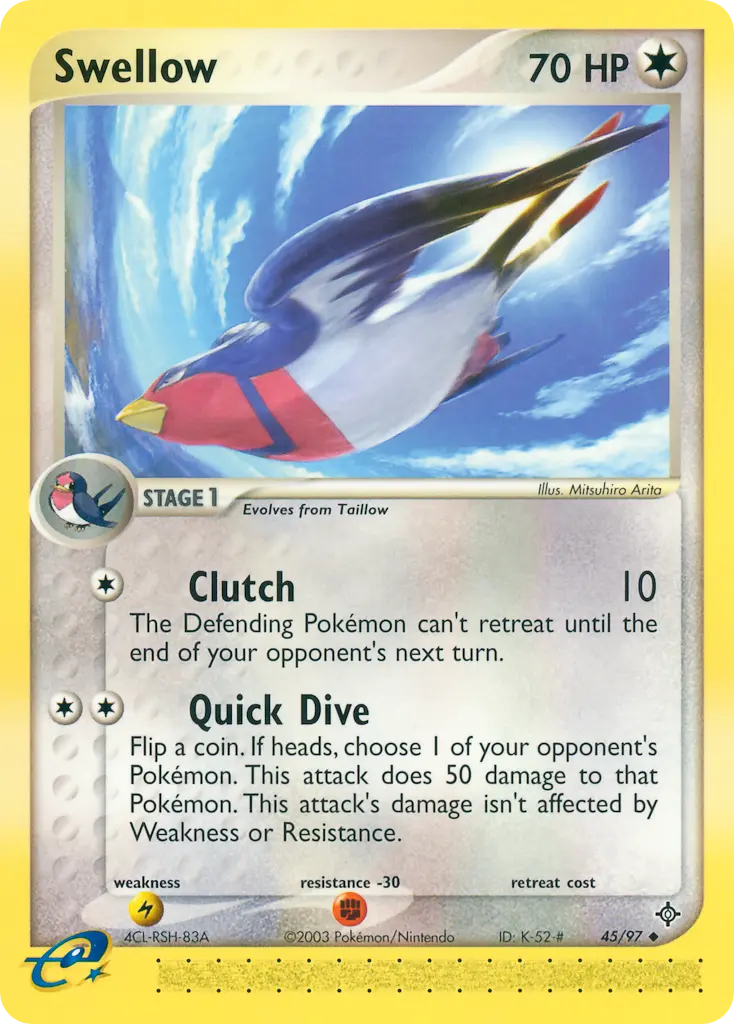 Swellow - Dragon 045/097 (Regular)