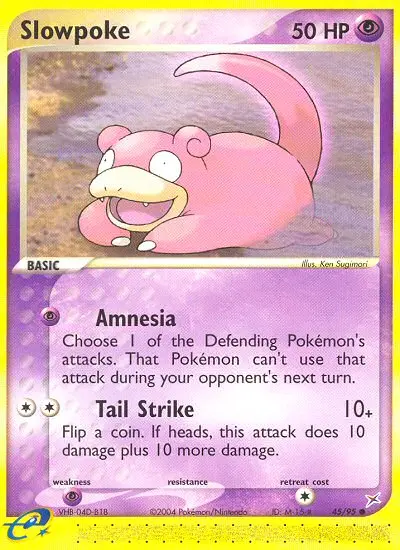 Slowpoke - Team Magma vs Team Aqua 045/095 (Regular)