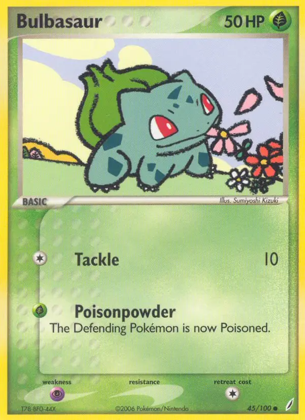 Bulbasaur - Crystal Guardians 045/100 (Regular)
