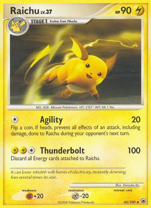 Raichu - Majestic Dawn 045/100 (Regular)