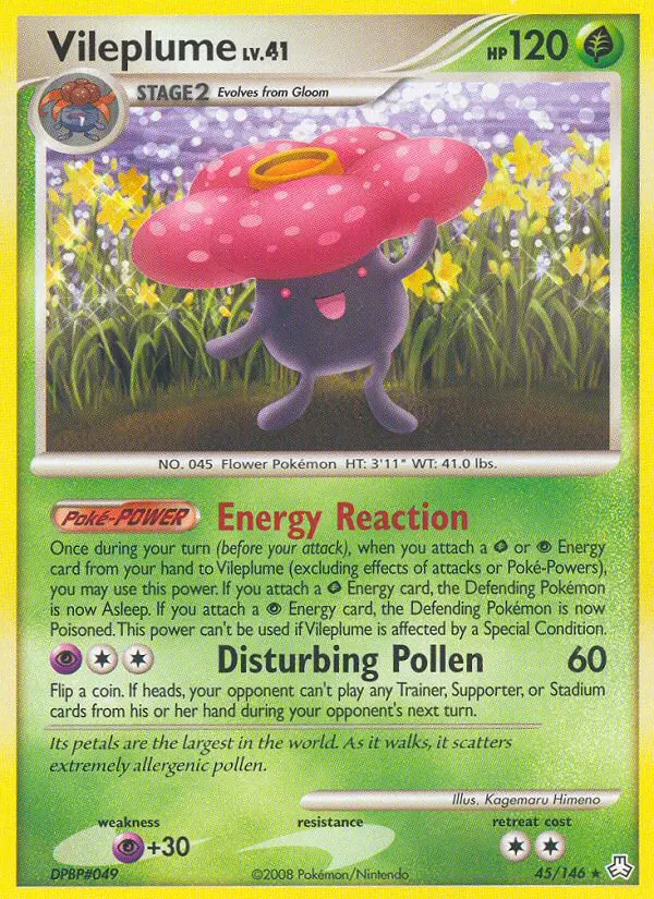 Vileplume - Legends Awakened 045/146 (Regular)