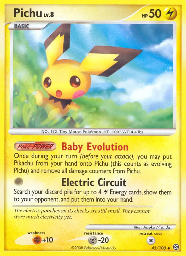 Pichu - Stormfront 045/100 (Regular)