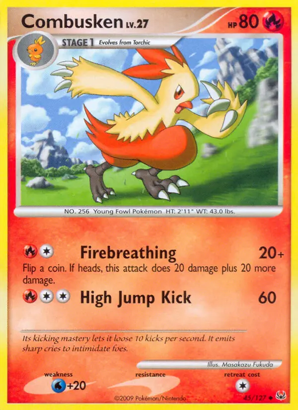 Combusken - Platinum 045/127 (Regular)