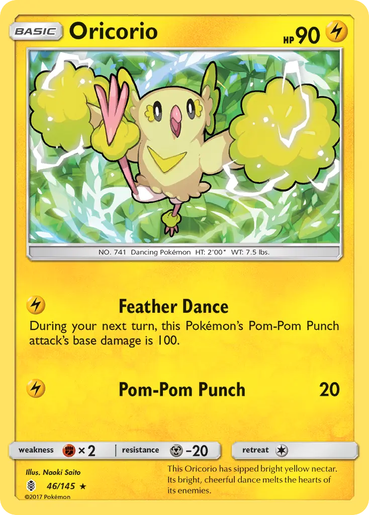 Oricorio - Guardians Rising 046/145 (Regular)