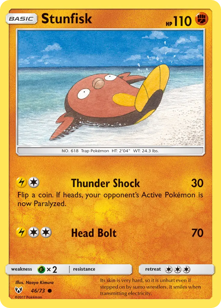 Stunfisk - Shining Legends 046/073 (Regular)