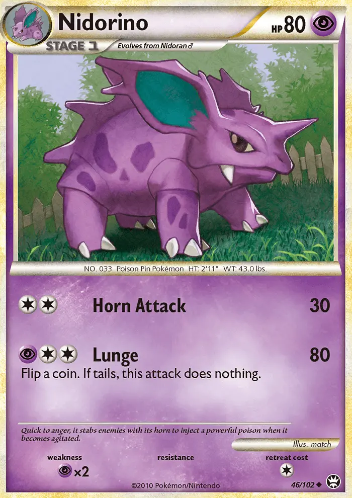 Nidorino - Triumphant 046/102