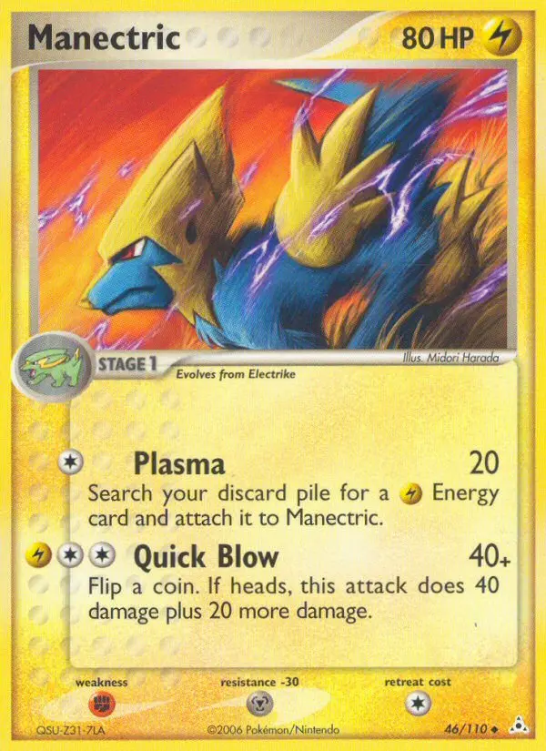 Manectric - Holon Phantoms 046/110 (Regular)