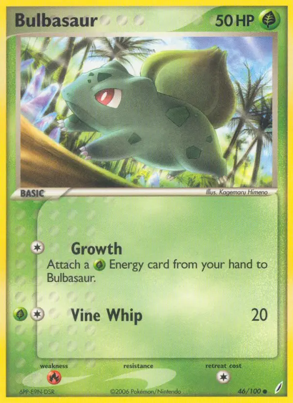 Bulbasaur - Crystal Guardians 046/100 (Regular)