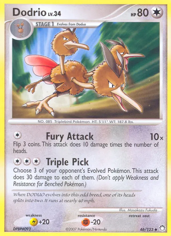 Dodrio - Mysterious Treasures 046/123 (Regular)
