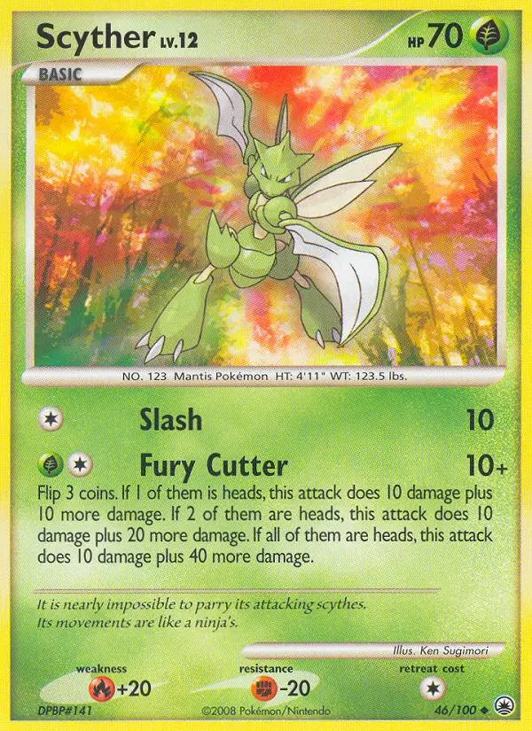 Scyther - Majestic Dawn 046/100 (Regular)