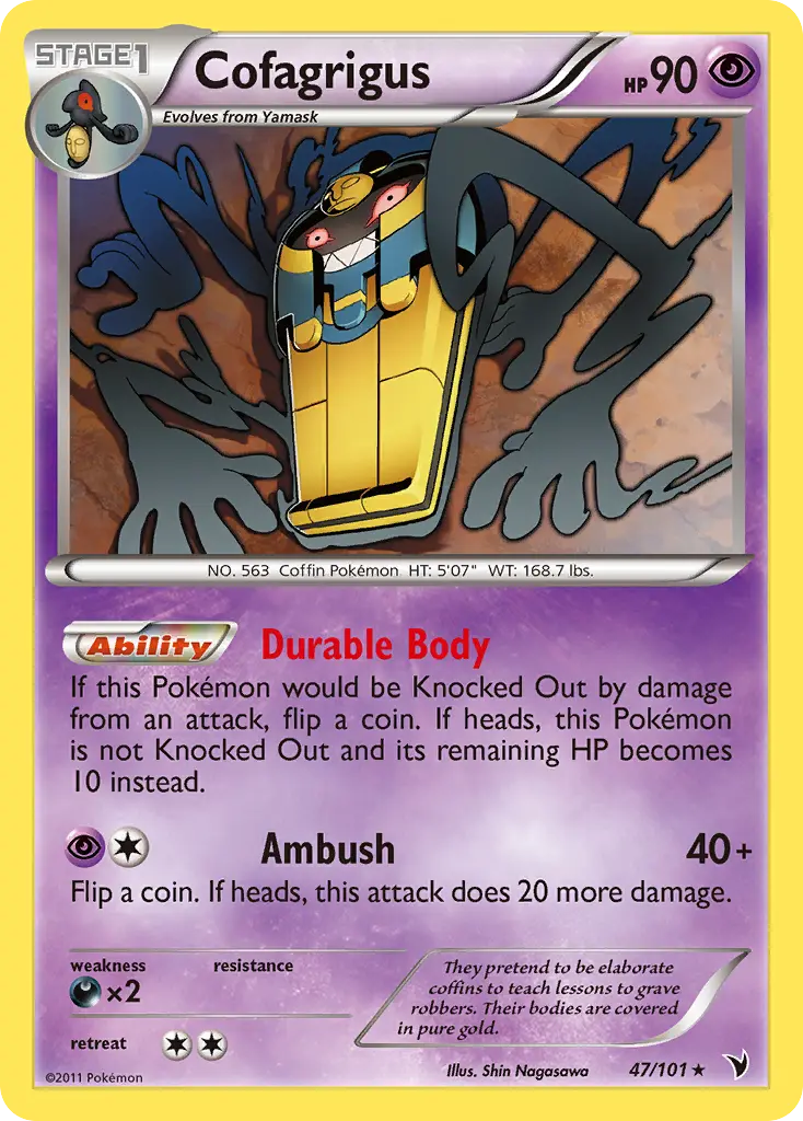 Cofagrigus - Noble Victories 047/101 (Regular)