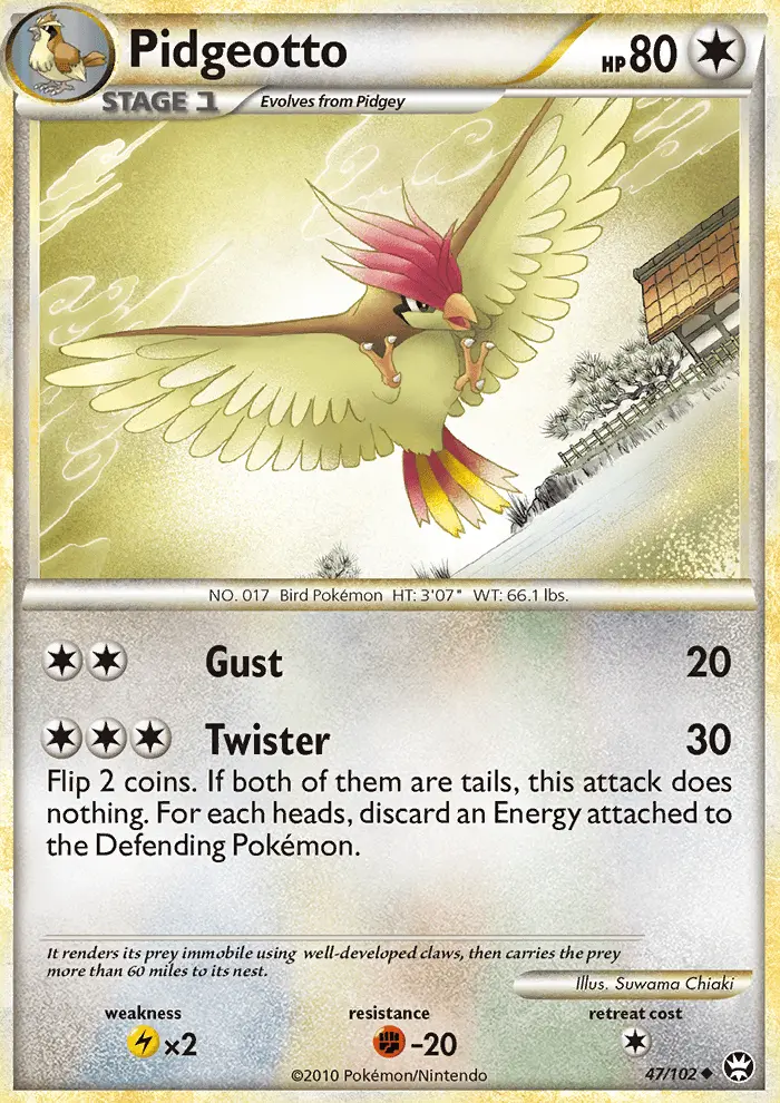 Pidgeotto - Triumphant 047/102