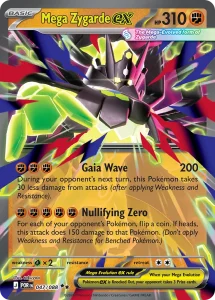 Mega Zygarde ex - Perfect Order 047/088 (Holo)
