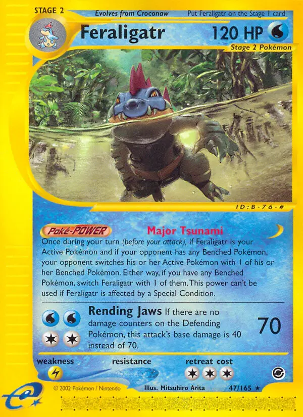 Feraligatr - Expedition Base Set 047/165 (Regular)