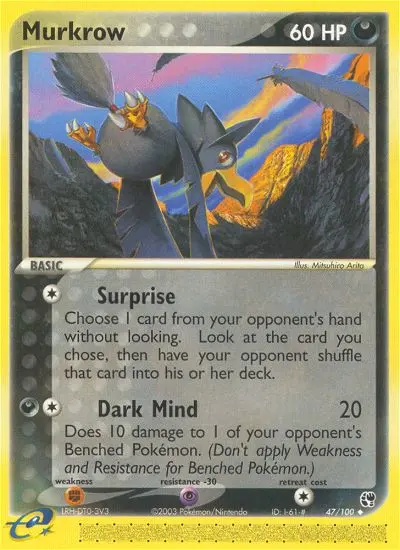 Murkrow - Sandstorm 047/100 (Regular)