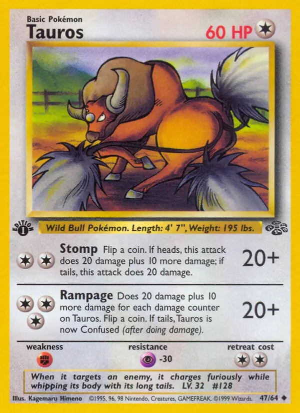 Tauros - Jungle 047/064 (Regular)