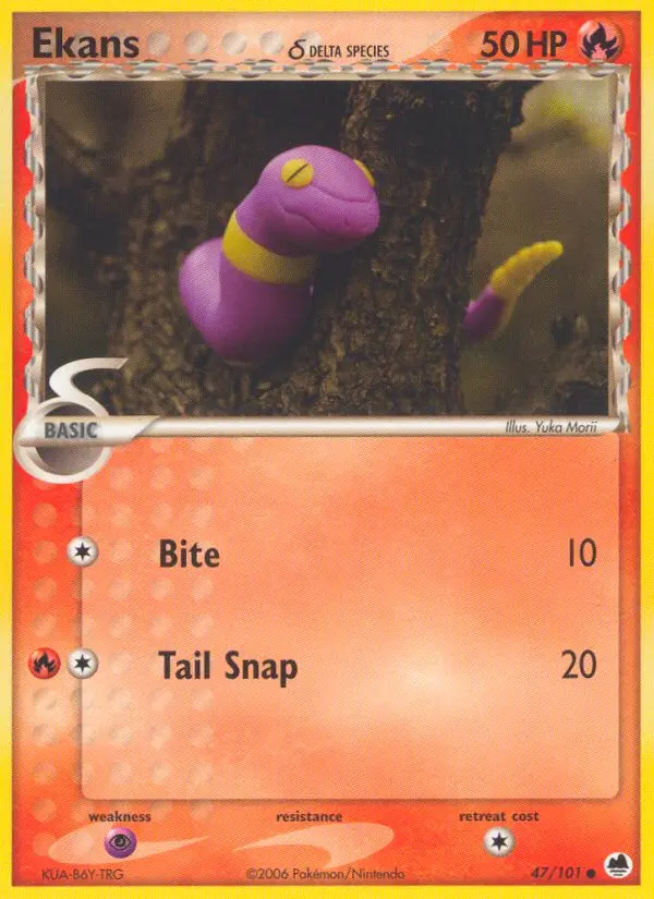 Ekans δ - Dragon Frontiers 047/101 (Regular)