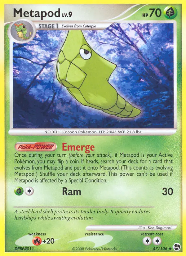 Metapod - Great Encounters 047/106 (Regular)