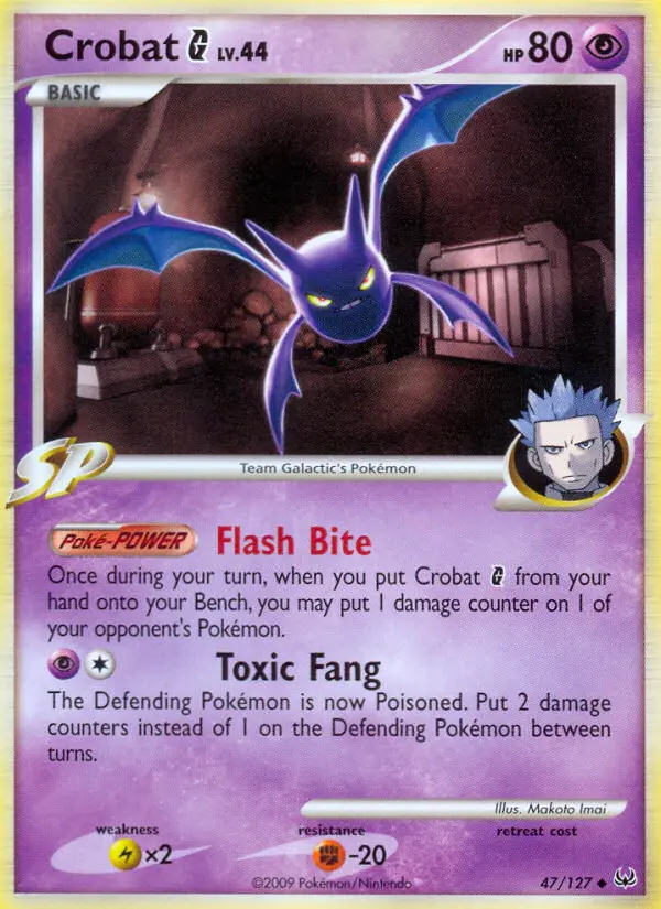 Crobat G - Platinum 047/127 (Regular)