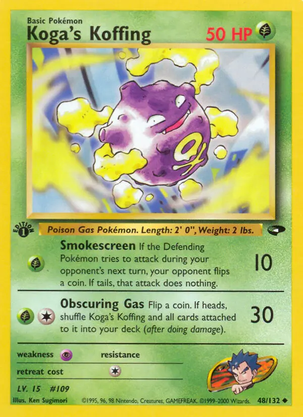 Koga's Koffing - Gym Challenge 048/132 (Regular)