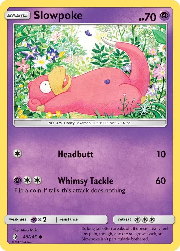 Slowpoke - Guardians Rising 048/145 (Reverse Holo)