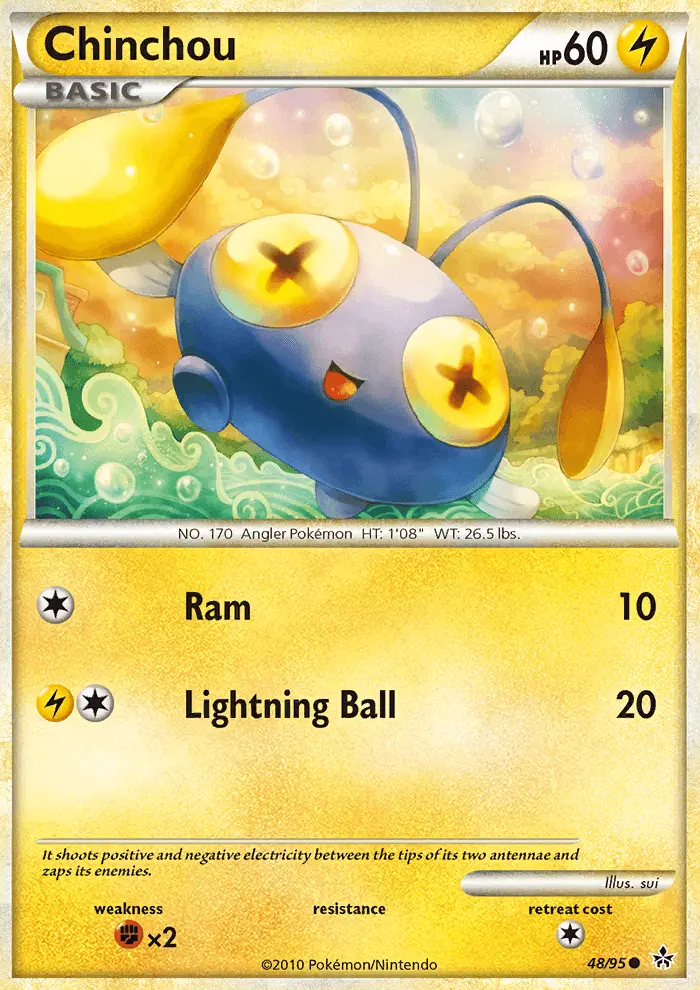 Chinchou - Unleashed 048/095