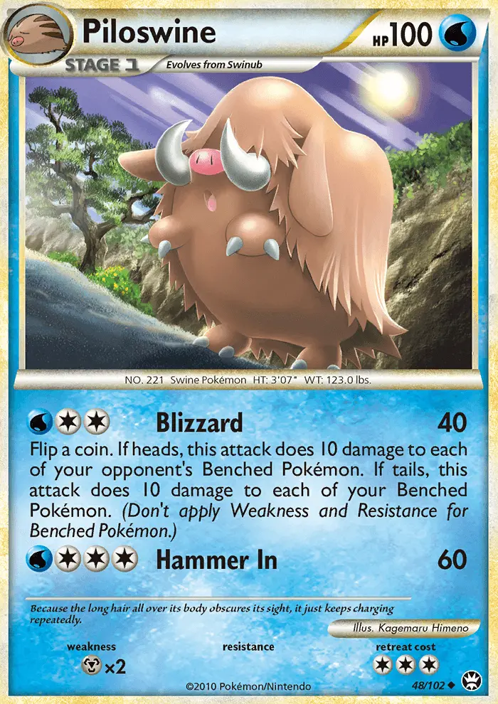 Piloswine - Triumphant 048/102