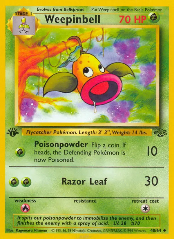 Weepinbell - Jungle 048/064 (Regular)