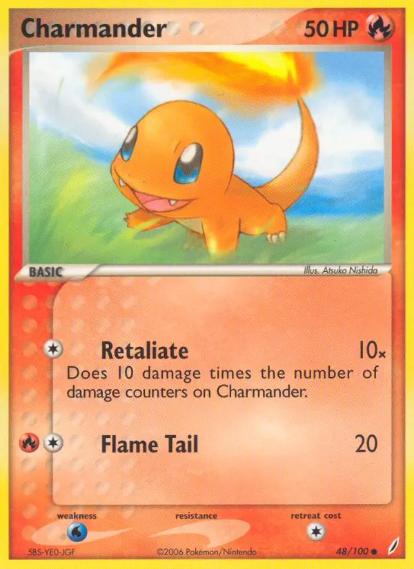 Charmander - Crystal Guardians 048/100 (Regular)