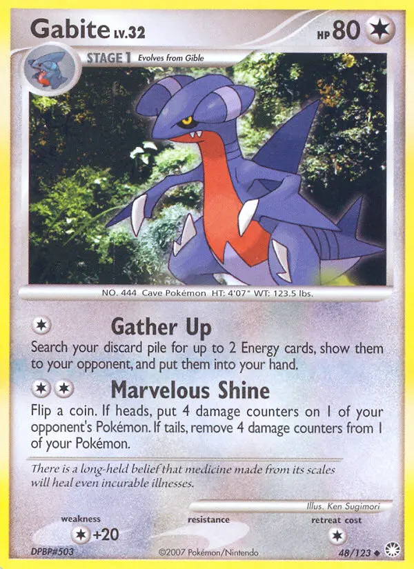 Gabite - Mysterious Treasures 048/123 (Regular)