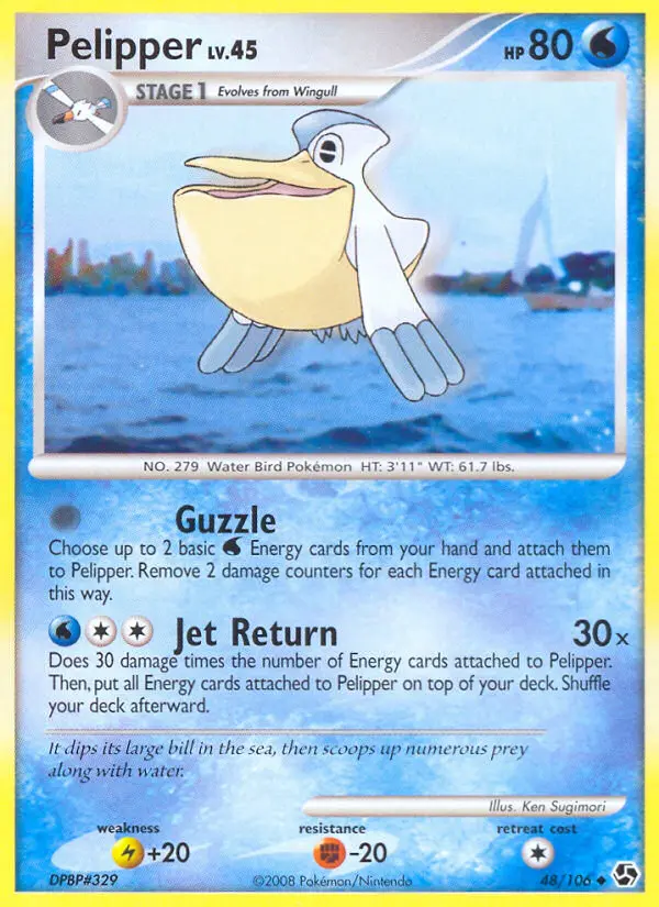 Pelipper - Great Encounters 048/106 (Regular)