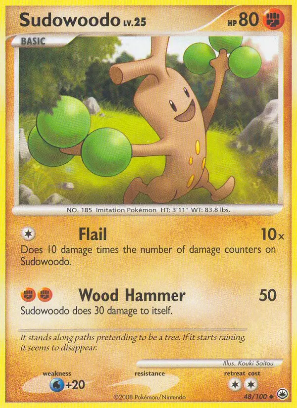 Sudowoodo - Majestic Dawn 048/100 (Reverse Holo)