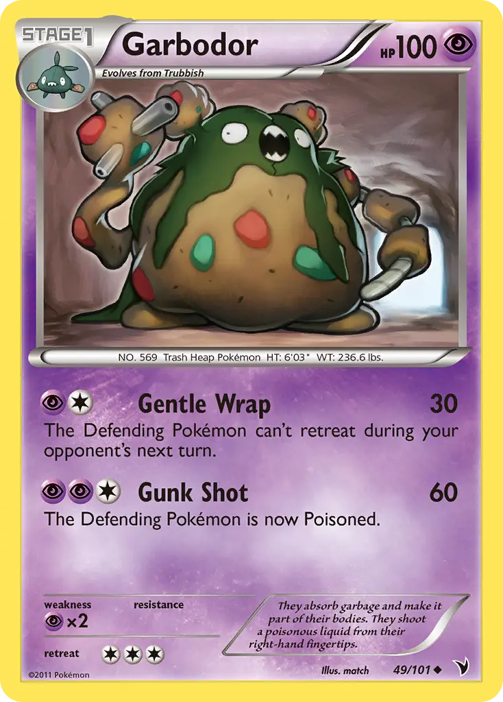 Garbodor - Noble Victories 049/101 (Regular)