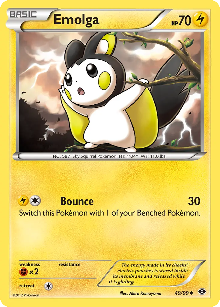 Emolga - Next Destinies 049/099 (Regular)
